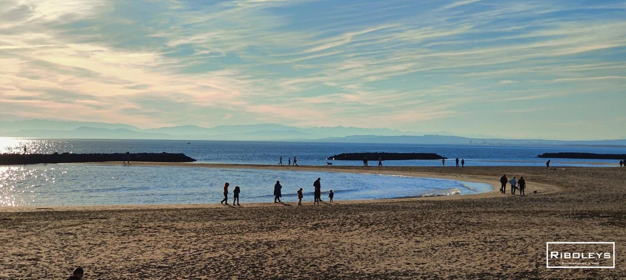 Vias-Plage - Superbe T1 A 100M De La Plage Buitenkant foto